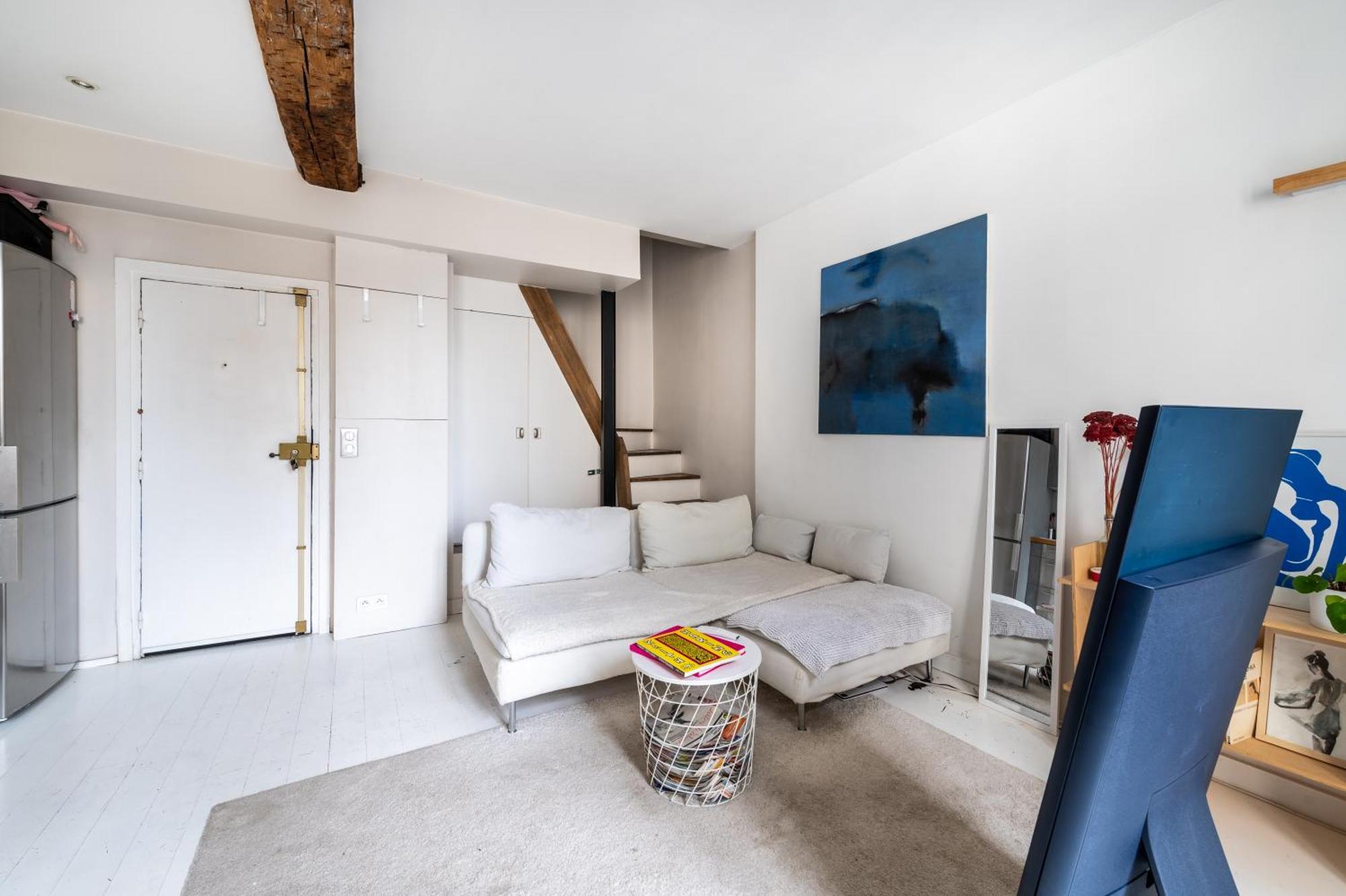 Appartement Stylish 1bd Duplex - Stunning Views Near Louvre