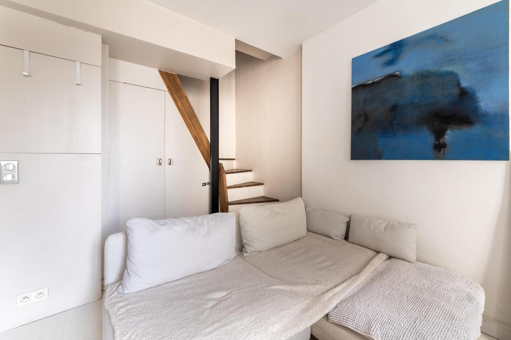 Appartement Stylish 1bd Duplex - Stunning Views Near Louvre